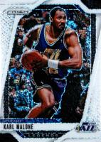 2024 Panini Prizm #289 Karl Malone White Sparkle Basketball Card