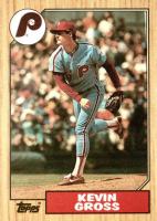 1987 Topps Tiffany #163 Kevin Gross Baseball Card