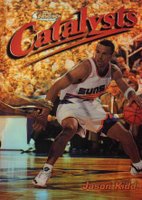 1997 Finest #171 Jason Kidd Refractor Basketball Card