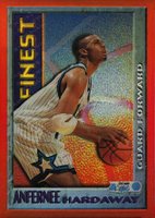 1995 Finest Mystery #M3 Anfernee Hardaway Bordered Test Refractor Basketball Card