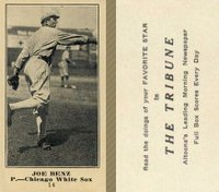 1916 Altoona Tribune #14 Joe Benz Baseball Card