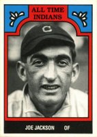 1986 TCMA All-Time Indians #5-IND Joe Jackson Baseball Card