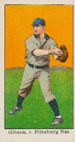 1909 American Caramel # George Gibson Front View Baseball Card