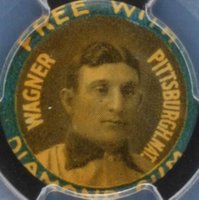 1911 Diamond Gum Pins # Honus Wagner Baseball Card