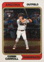 2023 Topps Heritage #209 Corbin Carroll Chrome Baseball Card