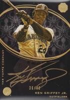 2016 Topps the Mint Golden Engraving Autograph #GEAKG Ken Griffey Jr. Baseball Card