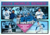 2025 Topps Heritage #462 Los Angeles Dodgers Chrome-Refractor Baseball Card