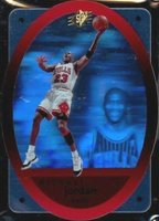 1996 SPx #8 Michael Jordan Basketball Card