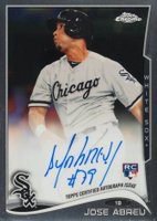 2014 Topps Chrome #JA Jose Abreu Autograph Baseball Card