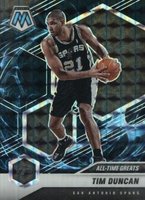 2020 Panini Mosaic #289 Tim Duncan Genesis Basketball Card