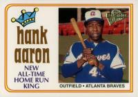 2003 Topps All-Time Fan Favorites #100 Hank Aaron Baseball Card