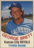 1977 Hostess #36 George Brett Hand Cut Baseball Card