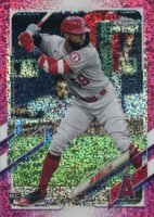 2021 Topps Chrome #142 Jo Adell Magenta Speckle Refractor Baseball Card