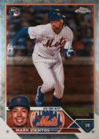 2023 Topps Chrome Logofractor Edition #8 Mark Vientos Baseball Card