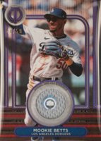 2024 Topps Tribute Stamp of Approval Relics #SOAMB Mookie Betts Purple Baseball Card