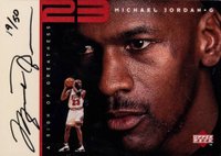 1998 Upper Deck MJ Living Legend #MJ1 Michael Jordan Autograph Basketball Card