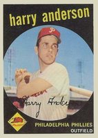 1959 Topps #85 Harry Anderson Baseball Card
