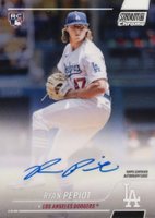 2022 Topps Stadium Club Chrome Autographs #RPE Ryan Pepiot Baseball Card