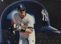 1997 Studio Hard Hats #13 Derek Jeter Baseball Card