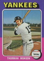 1975 Topps #20 Thurman Munson Baseball Card
