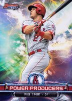 2018 Bowman's Best Power Producers  #PPMT Mike Trout Baseball Card