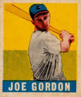 1948 Leaf #117 Joe Gordon Baseball Card