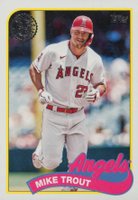 2024 Topps 1989 Topps Baseball #89B70 Mike Trout Baseball Card