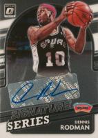 2021 Panini Donruss Signature Series #SSDRM Dennis Rodman Basketball Card