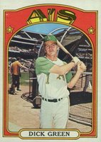1972 Topps #780 Dick Green Baseball Card