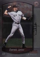 2000 Bowman Chrome #50 Derek Jeter Baseball Card