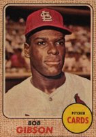 1968 Venezuela Topps #100 Bob Gibson Baseball Card