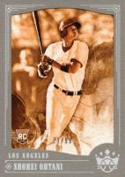 2018 Panini Diamond Kings #76 Shohei Ohtani Sepia-Gray Frame Baseball Card