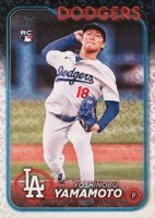 2024 Topps #553 Yoshinobu Yamamoto All-Star Game Exclusive Baseball Card
