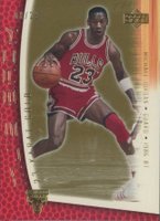 2001 Upper Deck MJ's Back #MJ-64 Michael Jordan 23 Karat Gold Basketball Card