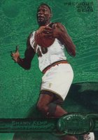 1997 Metal Universe #67 Shawn Kemp Precious Metal Gems-Green Basketball Card