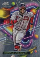 2023 Topps Cosmic Chrome #68 Ronald Acuna Jr. Baseball Card