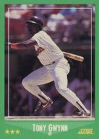 1988 Score #385 Tony Gwynn Baseball Card