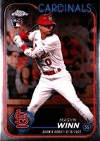 2024 Topps Chrome Update #USC23 Masyn Winn Baseball Card