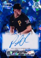 2023 Bowman Draft Sapphire Edition Sapphire Selections Autograph #SSAPS Paul Skenes Baseball Card