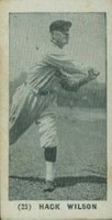1928 Sweetman #25 Hack Wilson Baseball Card