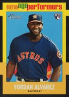 2020 Topps Heritage New Age Performers #2 Yordan Alvarez Baseball Card