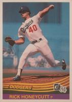 1984 Donruss #494 Rick Honeycutt Baseball Card