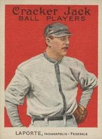 1915 Cracker Jack #98 Frank LaPorte Baseball Card