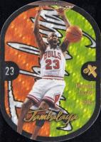 2006 Fleer E-X Jambalaya #J-MJ Michael Jordan Basketball Card