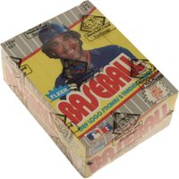 1989 Fleer #WPB Wax Pack Box 36 Packs Baseball Card
