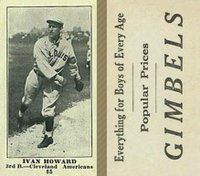 1916 Gimbels #85 Ivan Howard Baseball Card