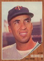 1962 Topps #339 Jose Valdivielso Baseball Card