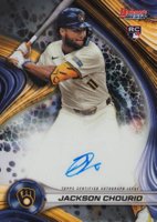 2024 Bowman's Best Best of 2024 Autographs #B24JC Jackson Chourio Baseball Card