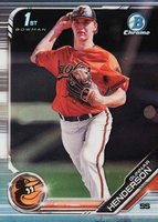 2019 Bowman Draft #BDC22 Gunnar Henderson Chrome-Refractor Baseball Card