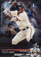 2017 Bowman Draft #BDC12 Heliot Ramos Chrome Baseball Card